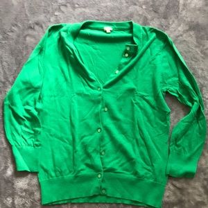 J.Crew cropped sleeve cardigan